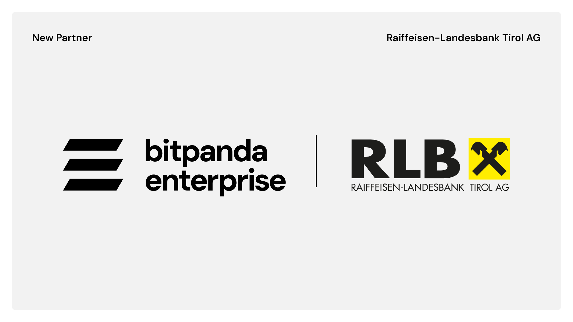 Bitpanda Enterprise brings digital assets to Raiffeisen banks in Tyrol announcement