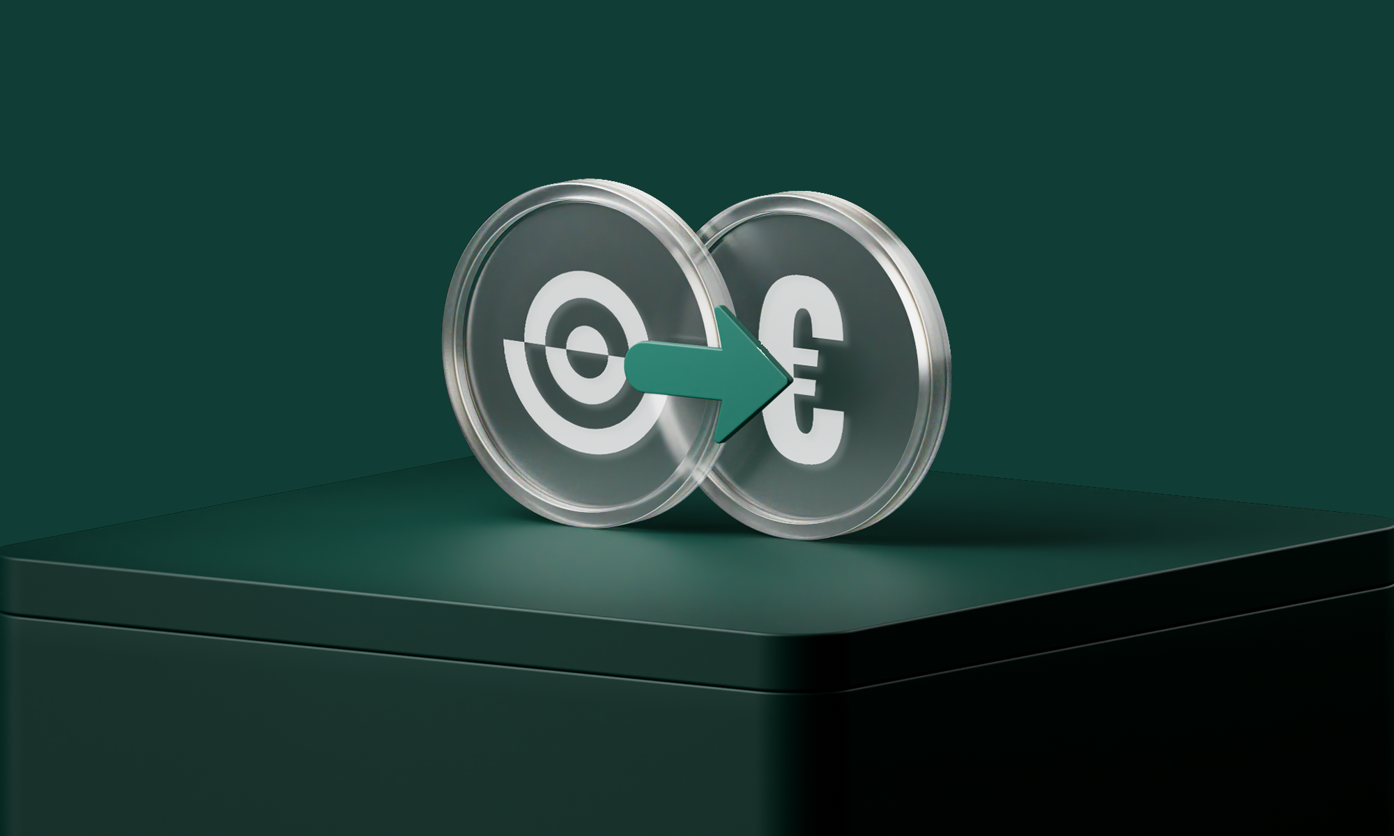 Graphic representing European business treasury management using MiCAR regulated euro stablecoins instead of USD.